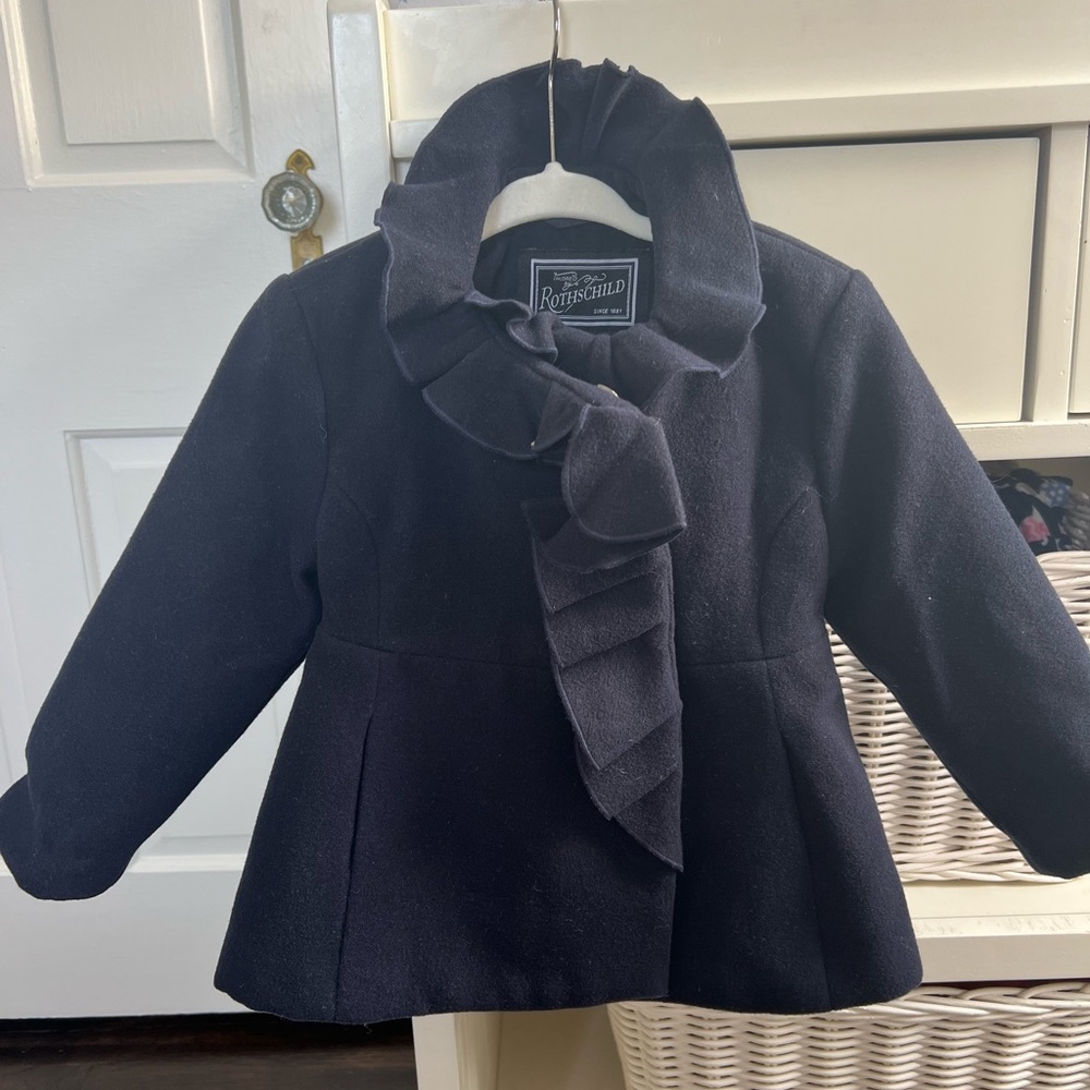 Rothschild Navy Kids Pea Coat
